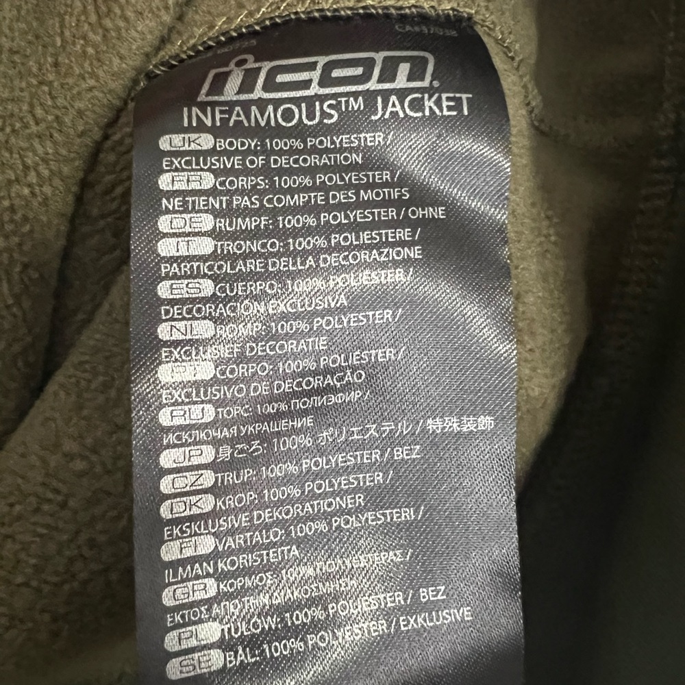 Men’s Icon Infamous Jacket - Picture 5 of 5